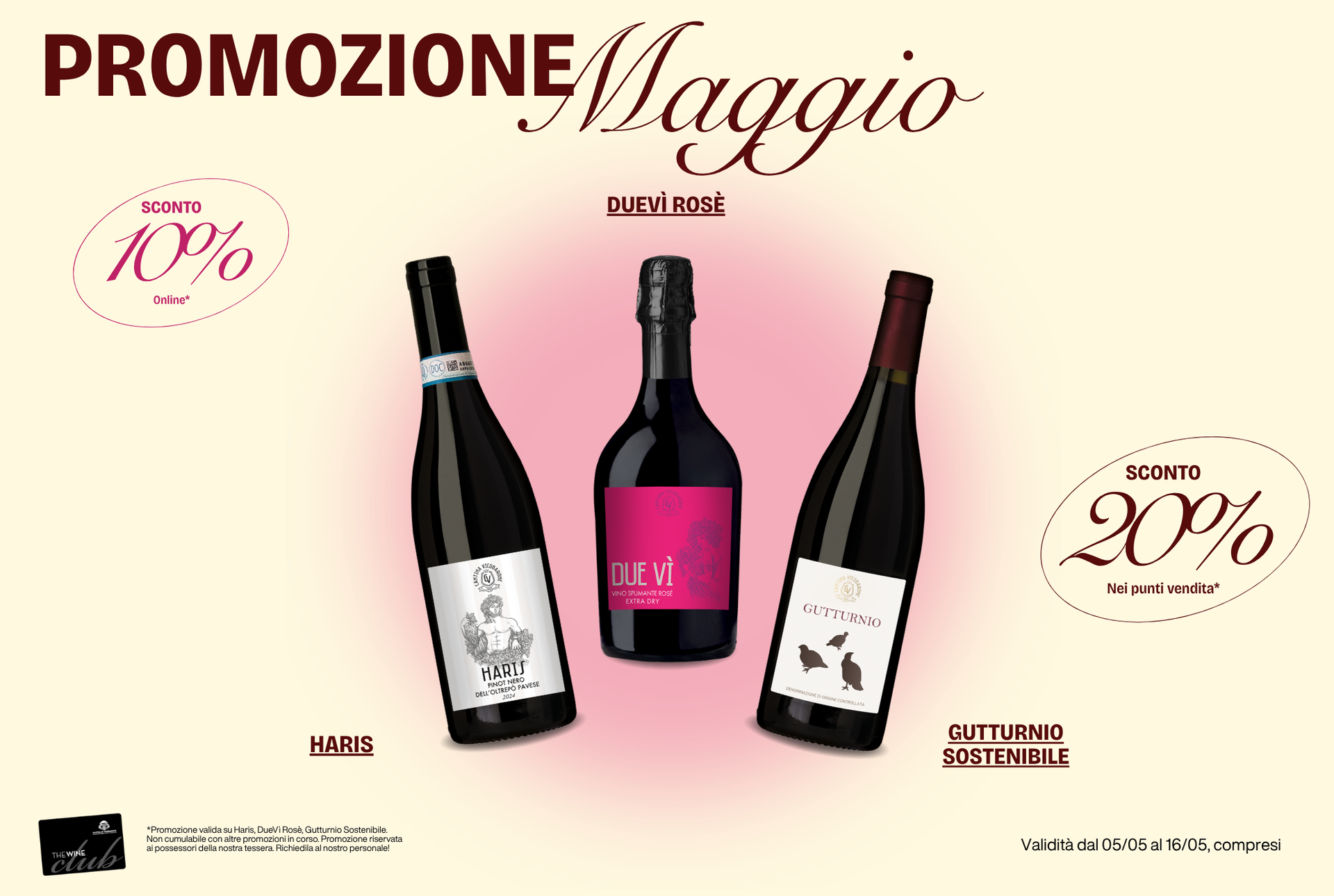 Maggio è quel periodo in cui tutto diventa più spontaneo. Un pranzo organizzato all’ultimo, un aperi