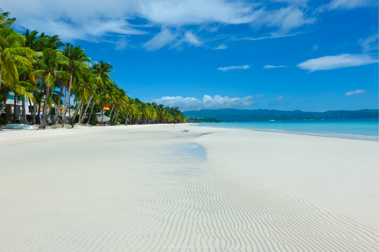Boracay white beach near our Station 2 hotel