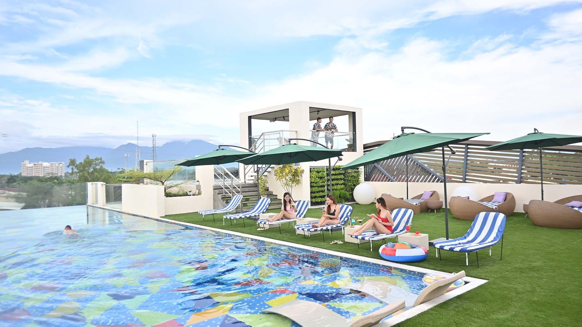 Hue Puerto Princesal Roof Deck Pool