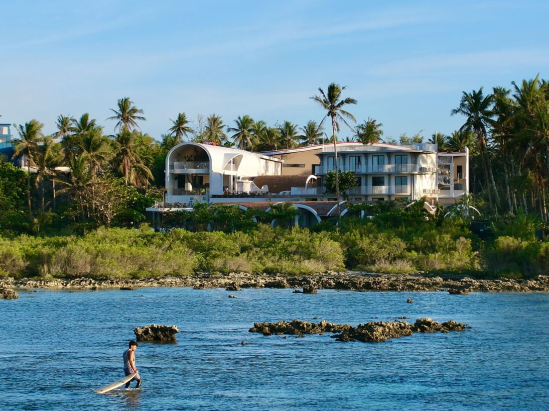 Hue Siargao Lobby Arch Entrance