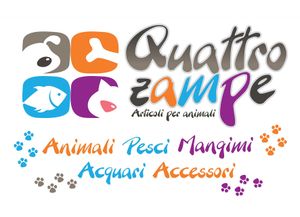 QUATTROZAMPE ARTICOLI E PRODOTTI PER ANIMALI - LOGO QUATTROZAMPE ARTICOLI E PRODOTTI PER ANIMALI - LOGO
