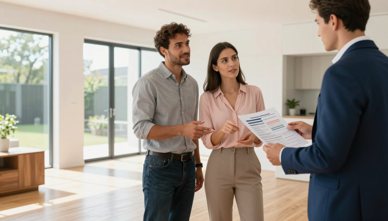 Georgia homebuyer comparing mortgage options