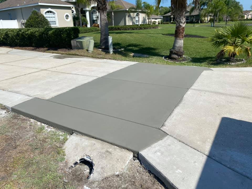 Driveway repair | Lutz, FL | KJK Concrete Finishing