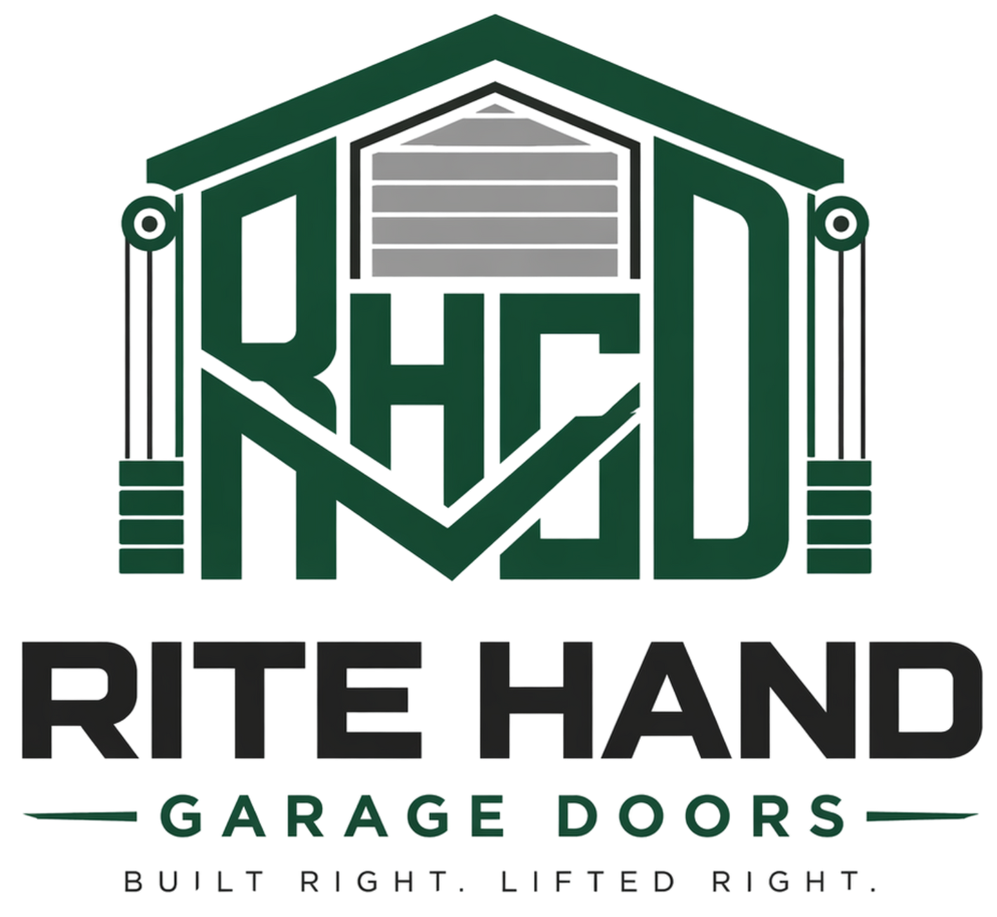 Rite Hand Doors Garage Door Services Logo