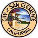 The seal of the city of san clemente in california.