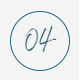 Blue handwritten “04” inside a thin blue circle on a white background