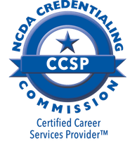 CCSP Nevada Credentialing Commission Certified Career Services Provider logo with blue star and ring