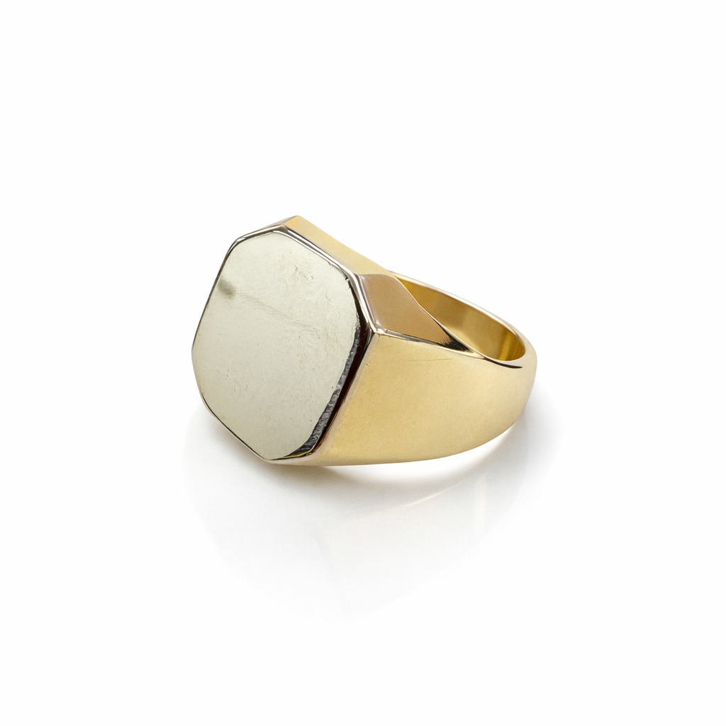 Gouden zegelring Juwelier Schouten Middenwaard