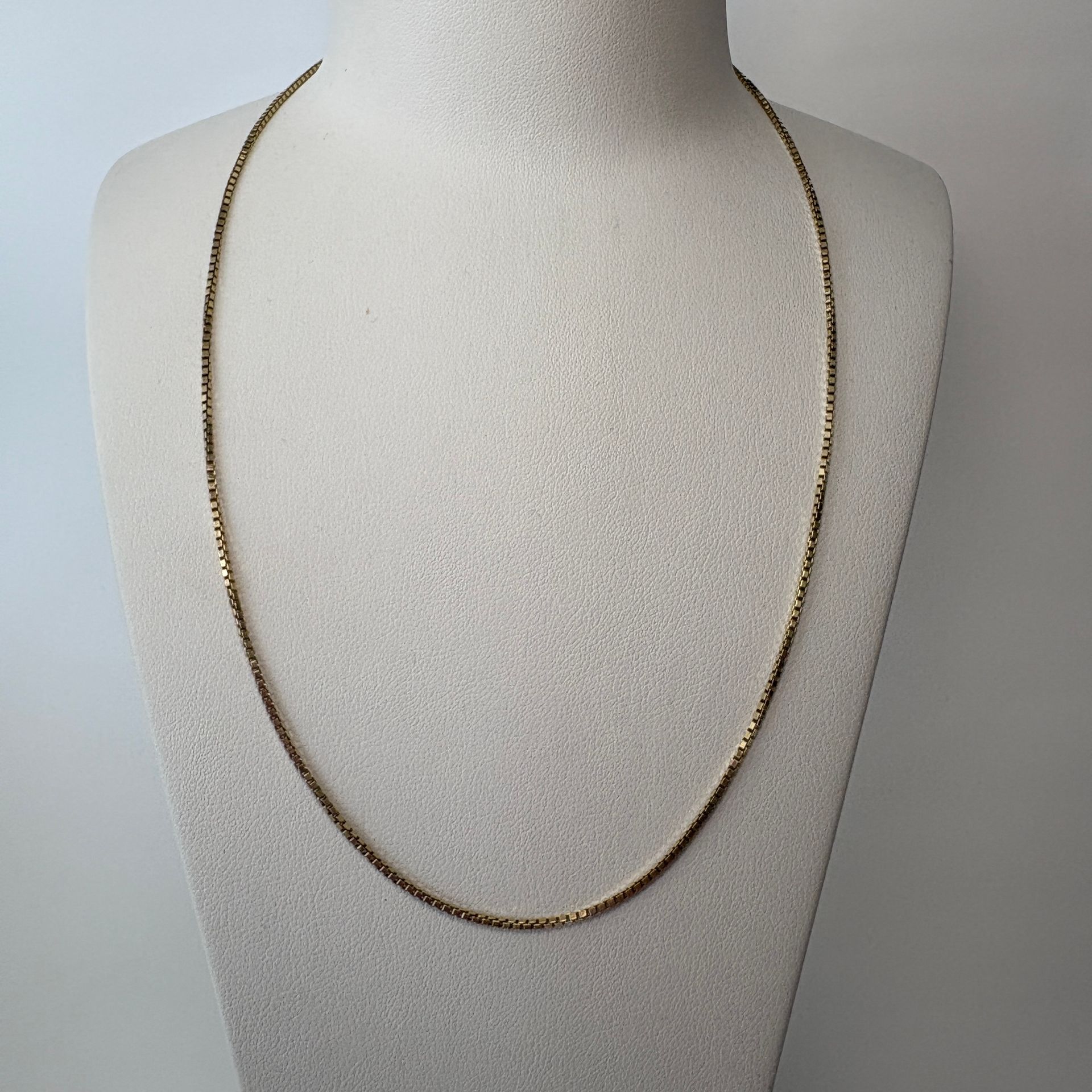 Venitiaans collier , 51 centimeter, 14 krt
