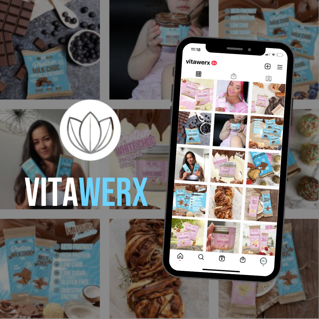Apex Ad Agency's social campaign: Elevated VitaWerx's presence, boosting brand, increasing engagement, and driving sales! 
