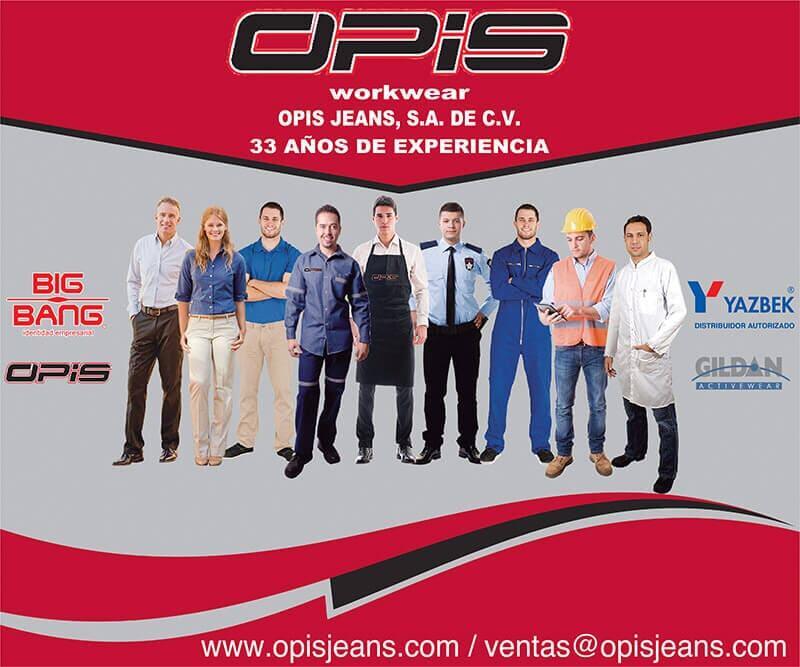 OPIS JEANS SA DE CV - ropa industrial
