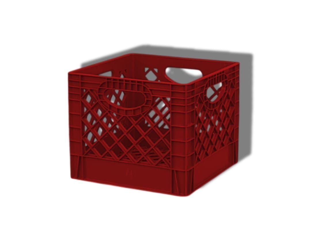 Plastic Crate for Milk