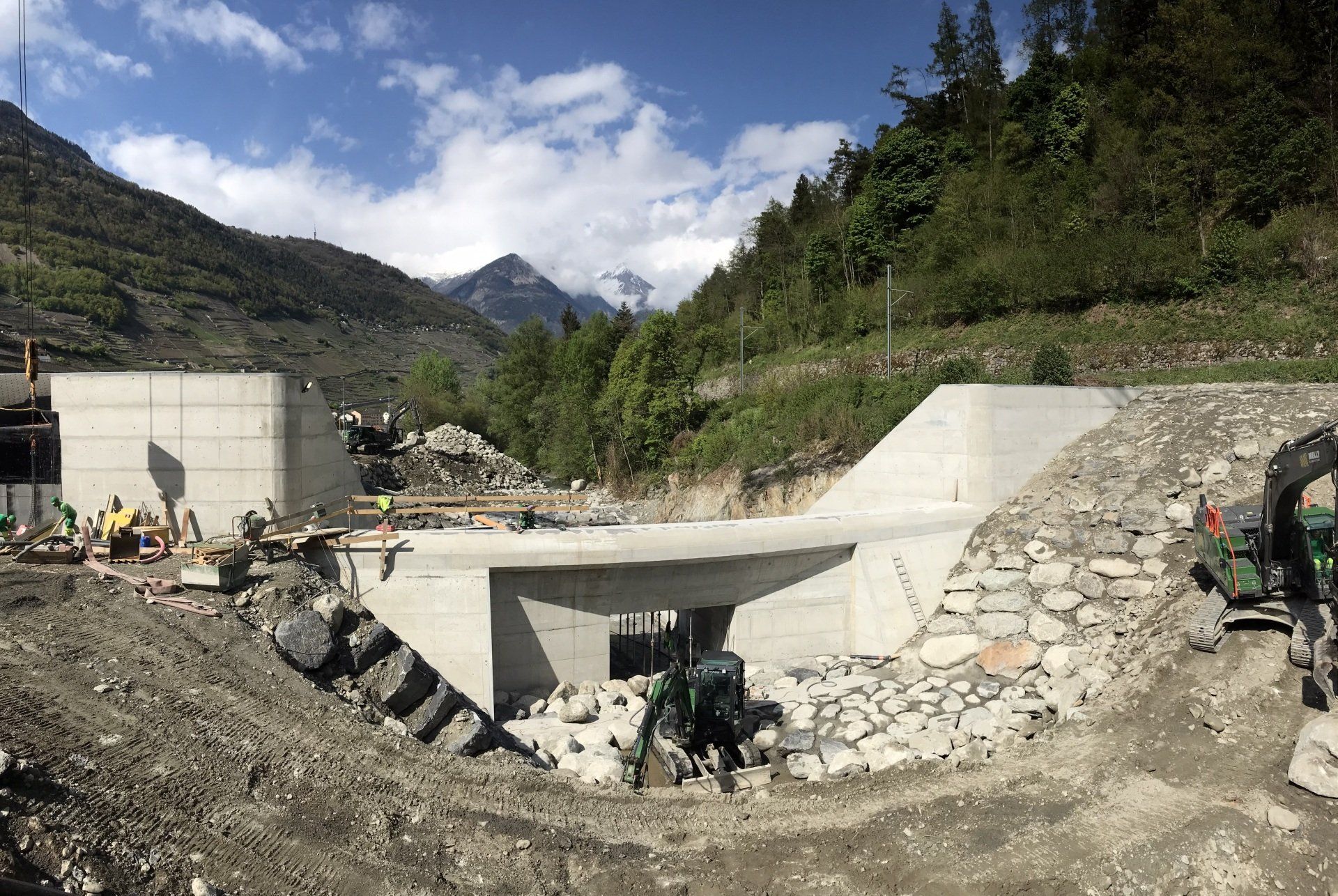 Barrage sur la Dranse – Martigny