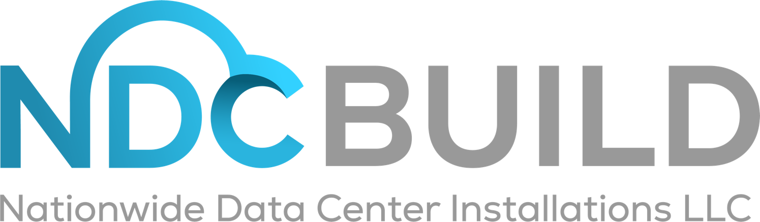 The logo for ndc build nationwide data center installations llc