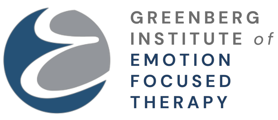 Greenberg Institute of Emotion Focused Therapy logo in gray, teal, and blue