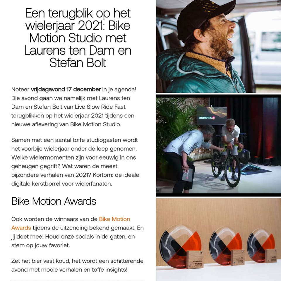 Een unieke racefiets - licht, puur en vol stijl en karakter