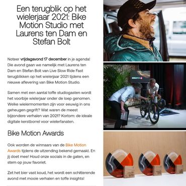Een unieke racefiets - licht, puur en vol stijl en karakter