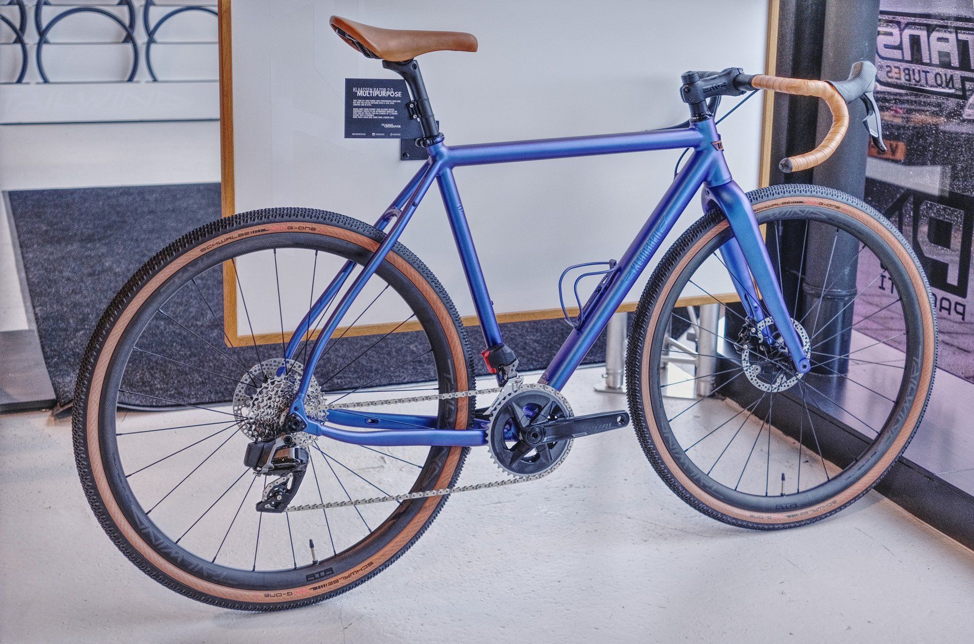 klaassen gravelbike plus allroad enve