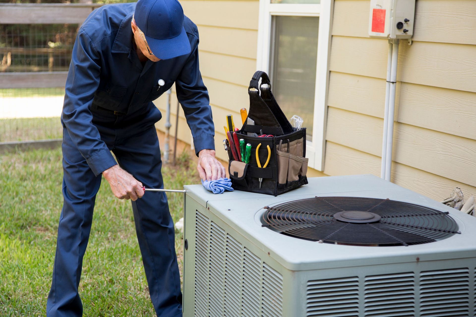 Repairing Air Conditioner — Tarpon Springs, FL — All Seasons C&H