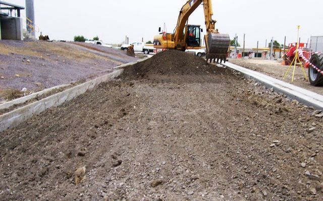 A Bulldozer Is Moving Dirt On A Construction Site – Warrnambool, VIC - McKinnon Quarries & Civil