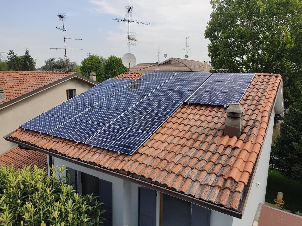 Impianto fotovoltaico a Reggio Nell'emilia