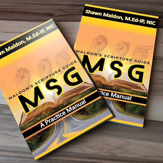 Two books titled 