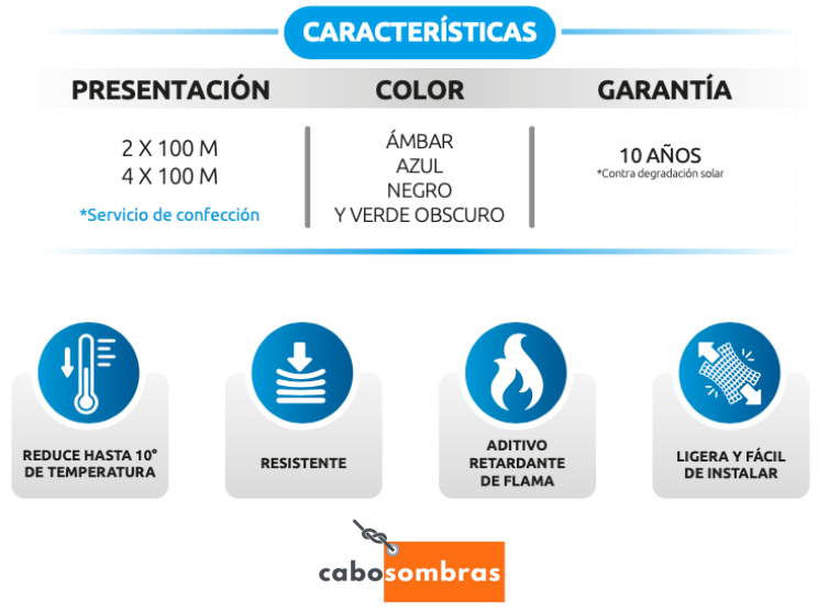 MALLASOMBRA DURACION