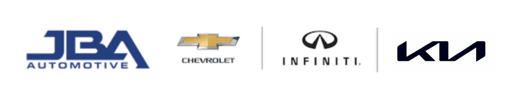 J B A Chevrolet and J B A INFINITI 