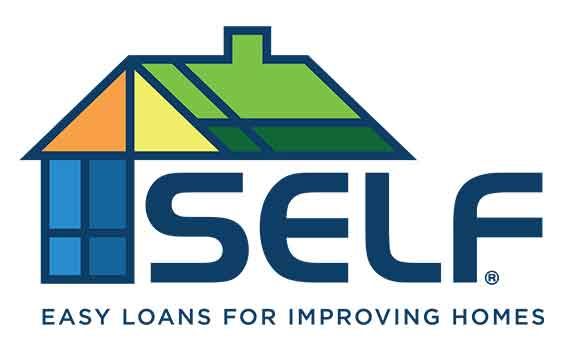 A logo for self easy loans for improving homes