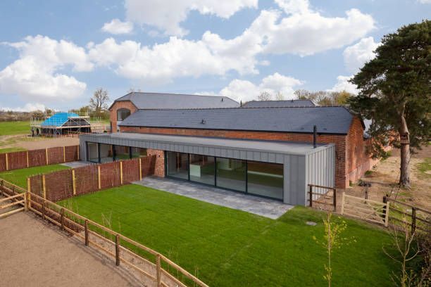 Converted barn nearing completion