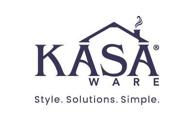 The logo for kasa ware style , solutions , simple.