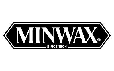 The minwax logo is black and white and has been around since 1904.