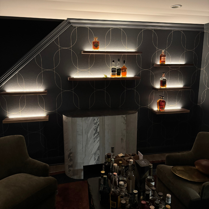 Bar Lighting install Lake Forest
