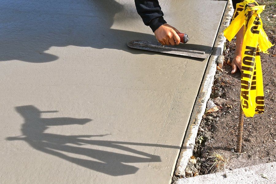 Frankfort driveway finishing