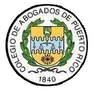 The seal of the colegio de abogados de puerto rico