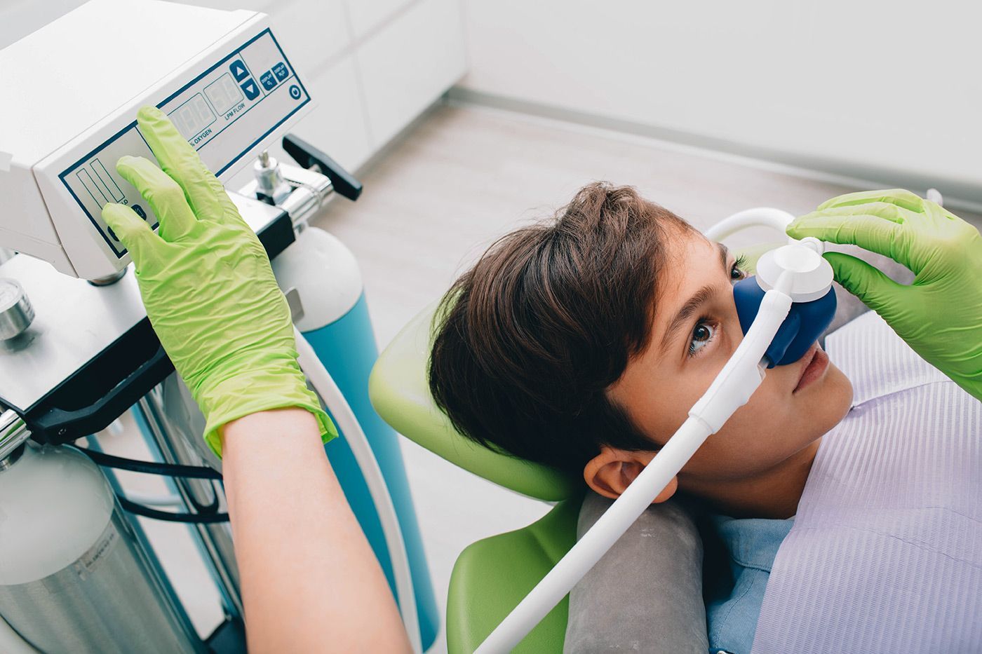 guy relaxing after a dental procedure