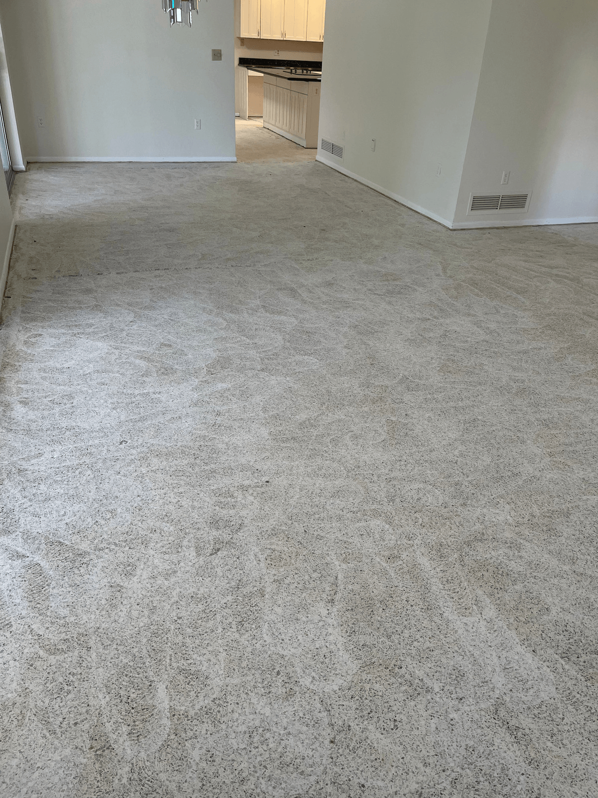 after flooring removal