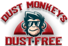 Dust Monkeys logo that Says: Dust Monkeys 