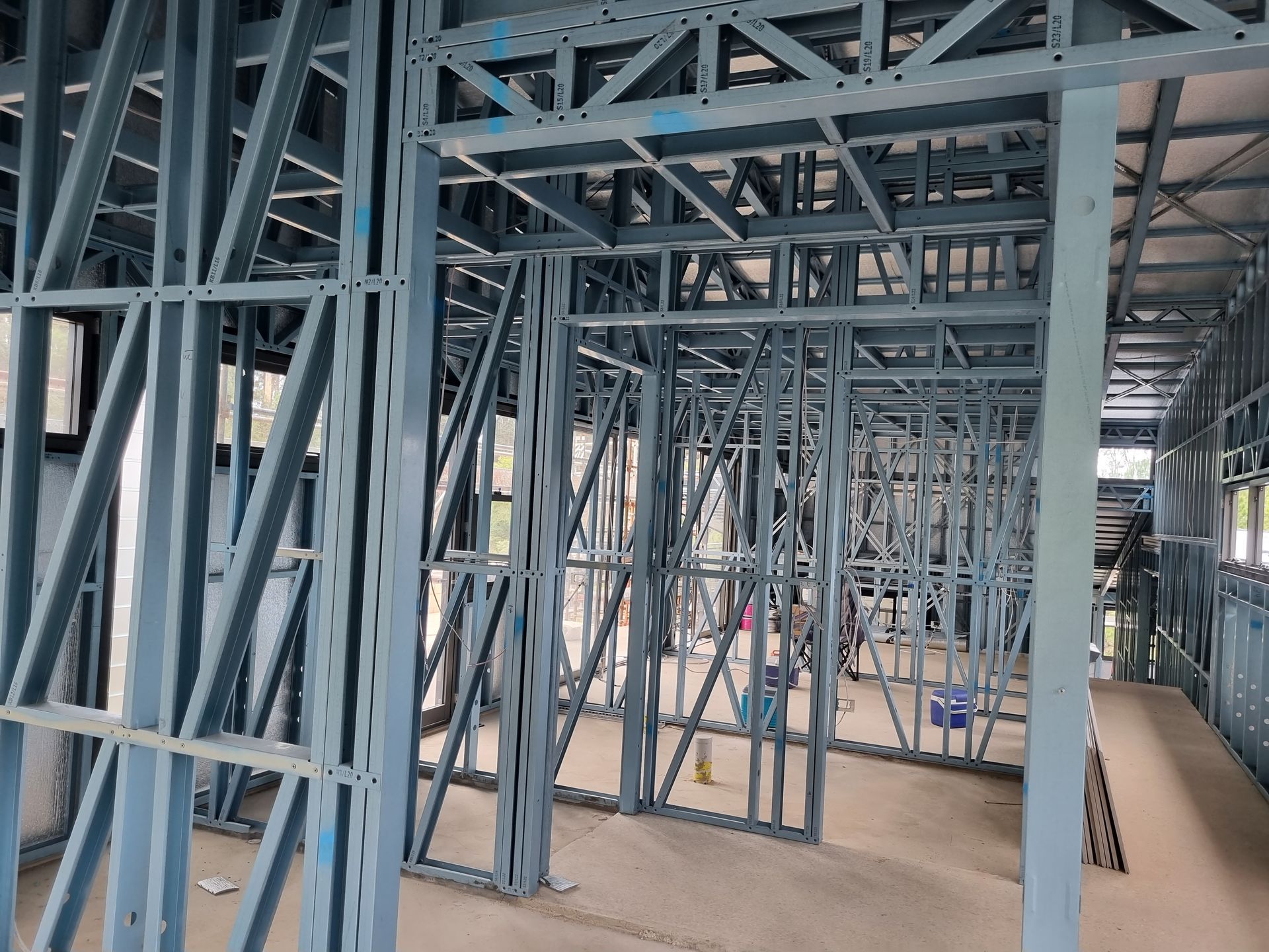 Interior View of a Building Under Construction — Acheson Building Certification in Nambucca Heads, NSW