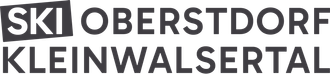 Ski Oberstdorf Kleinwalsertal logo in dark grey.