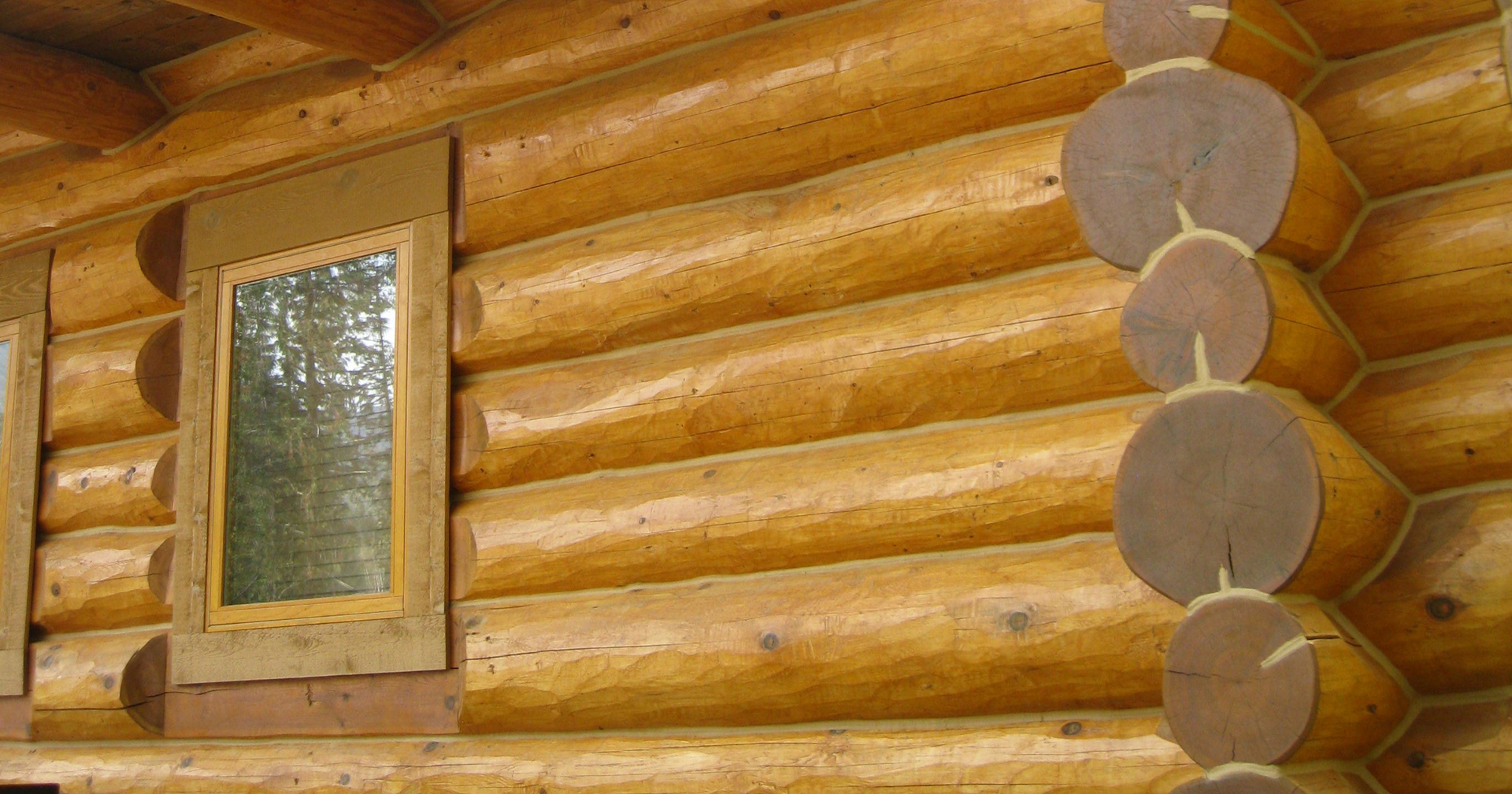 Newly Stained Cabin
