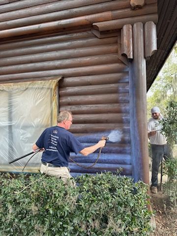 cabin stain service