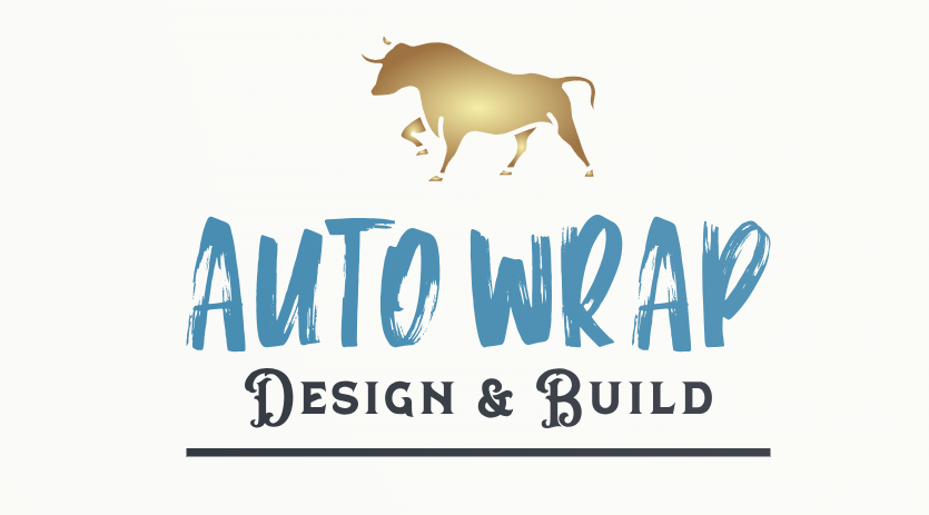 Gold bull icon above blue 