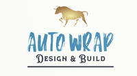 Gold bull icon above blue 