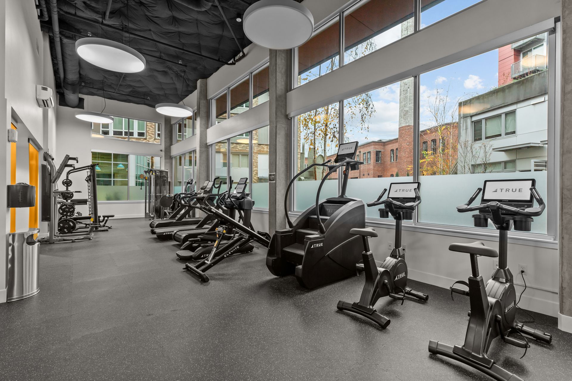 Stack House Apartments Fitness Center with Cardio Machines