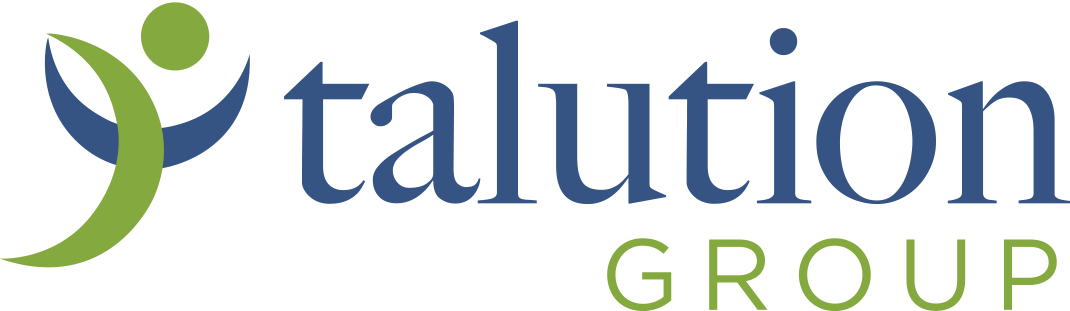 A logo for a company called tallution group
