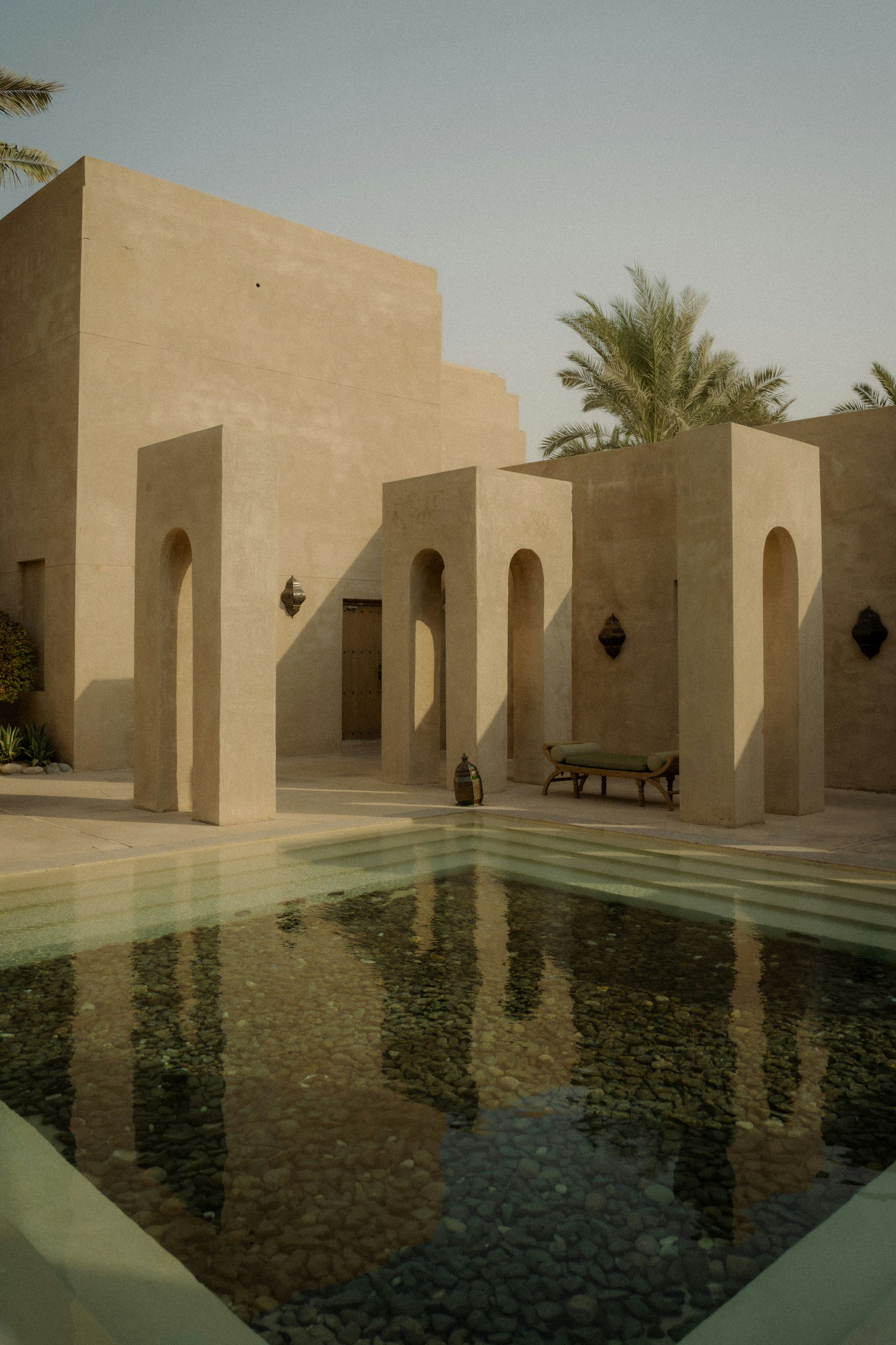 luxury villa pool