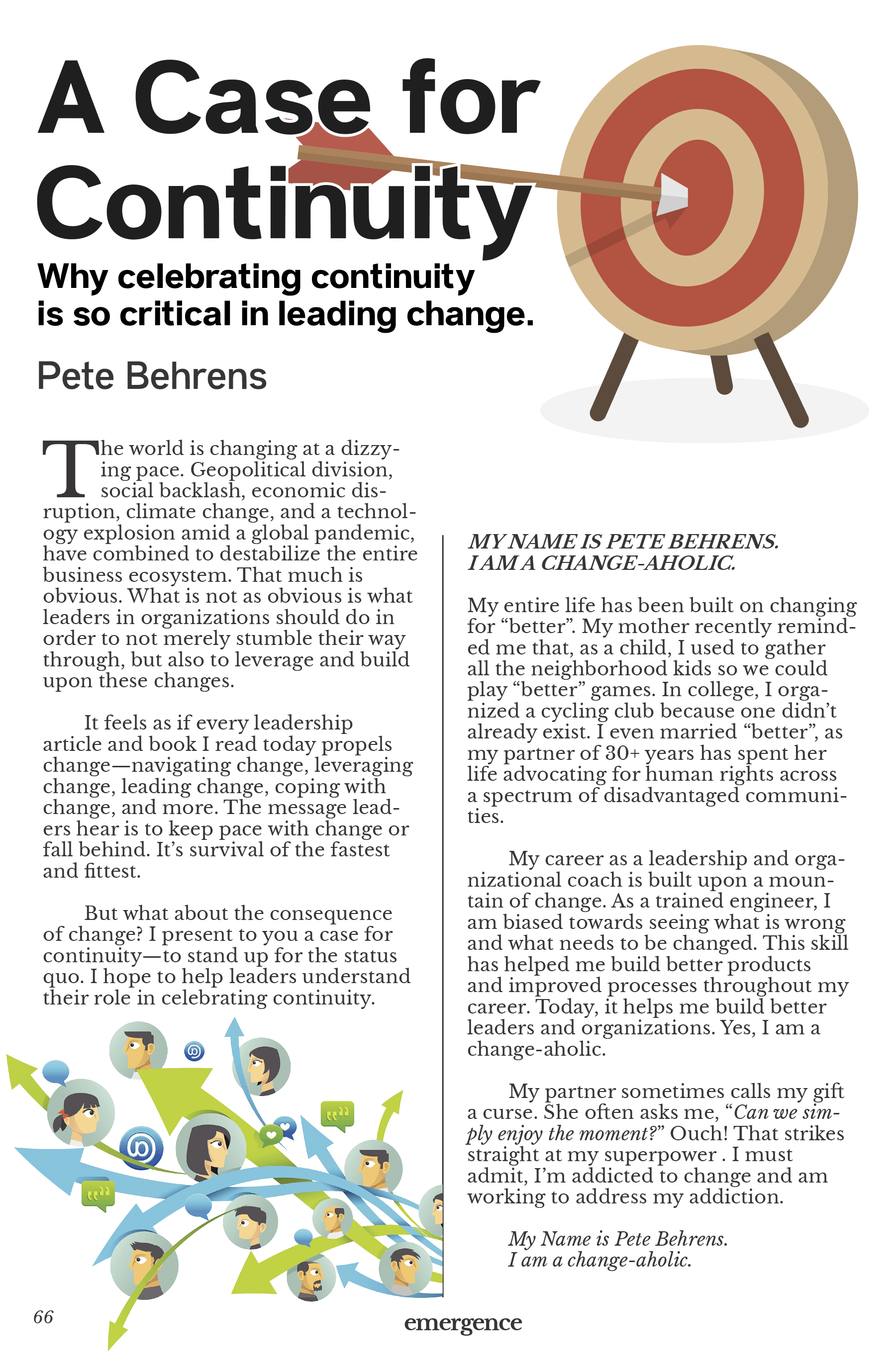 A screenshot of an article from Emergence magazine