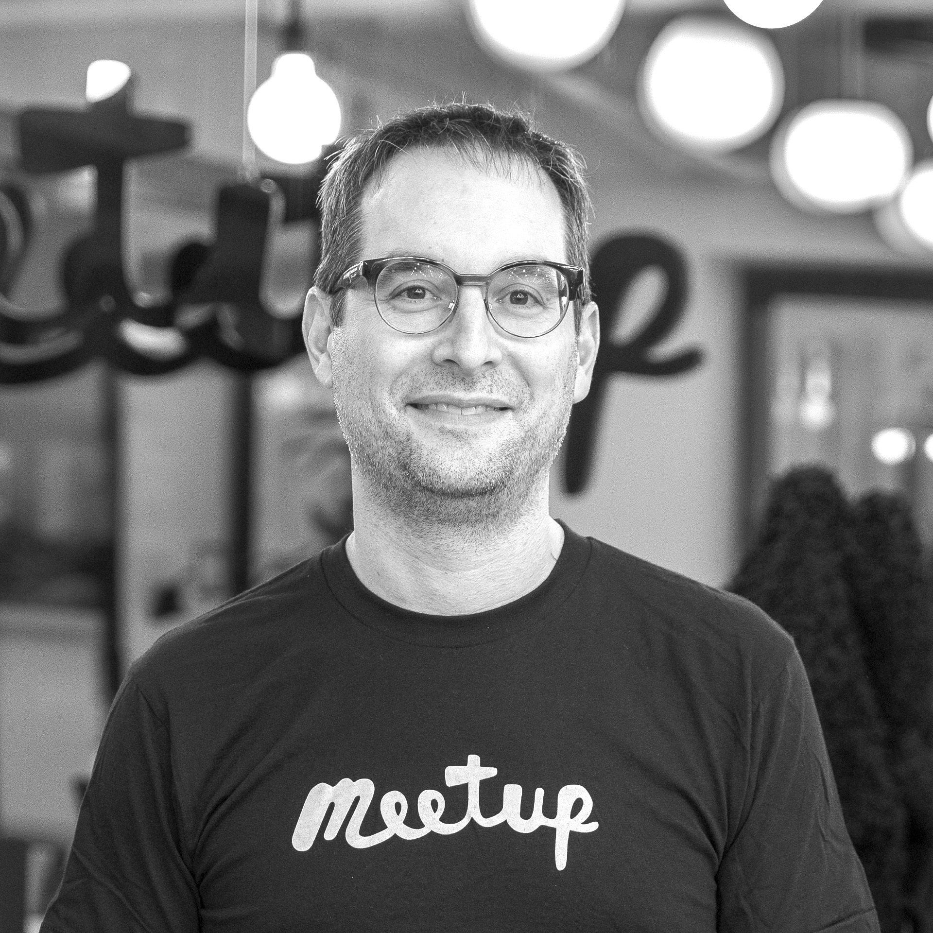 Black and white headshot of David Siegel