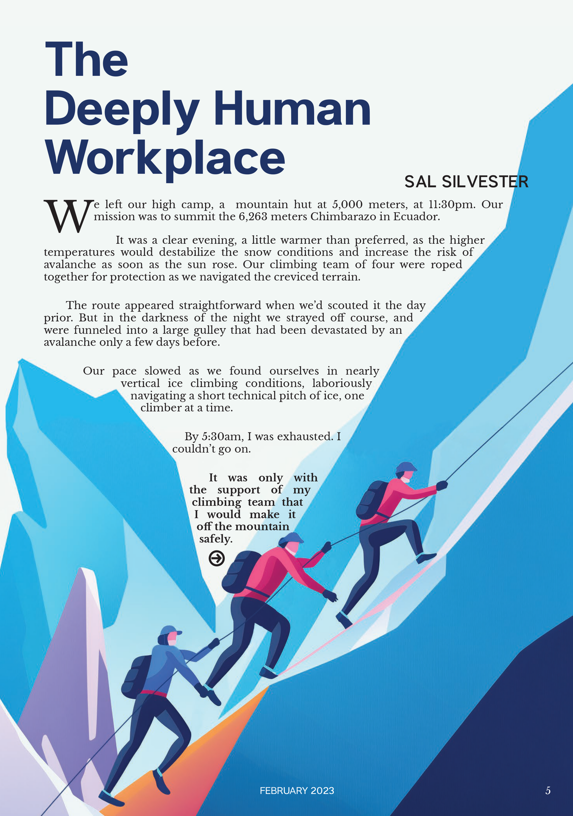 A screenshot of an article from Emergence magazine